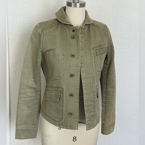 Paul & Joe khaki  green jacket Sz 38 ECU